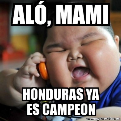 ¡Qué grande Honduras! Así celebran los memes su título de Copa Centroamericana