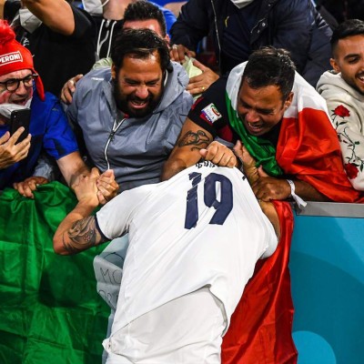 Fotos: Las lágrimas y sufrimiento del mejor jugador italiano; la tristeza de Bélgica y Hazard