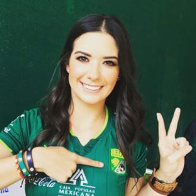 Pilar Pérez, la presentadora mexicana aficionada al León