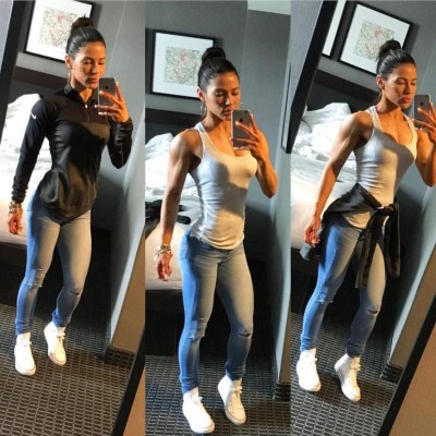 ¡BOMBÓN! Así es Shirley Alfaro, la físicoculturista hondureña que triunfa en EUA