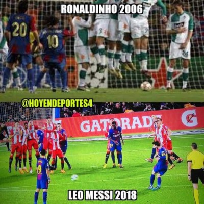 MEMES: Hacen pedazos al Girona del Choco tras la paliza recibida por el Barça