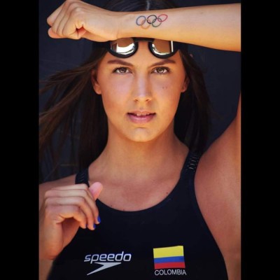Isa Arcila, la nadadora que enamora en Barranquilla 2018