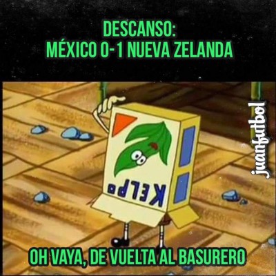 Imperdibles: Los mejores memes del México-Nueva Zelanda en la Copa Confederaciones