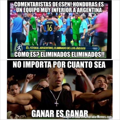 ¡Los imperdibles memes sobre Honduras por eliminación de Argentina!