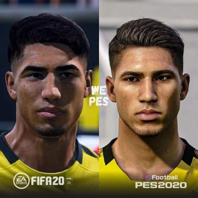 Abrumador: PES 20 pone por los suelos al FIFA 20 con respecto al parecido de los jugadores