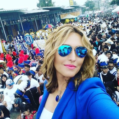 Presentadoras de Honduras levantan suspiros en el Día de la Independencia