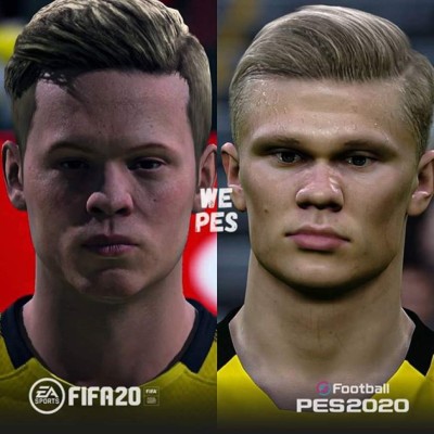 Abrumador: PES 20 pone por los suelos al FIFA 20 con respecto al parecido de los jugadores