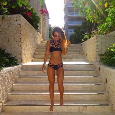 Pamela Reif, la espectacular novia del portero del Liverpool