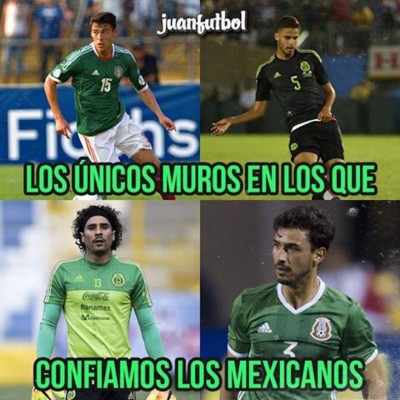Juego de México-EEUU deja duros memes en contra de Trump y Chicharito