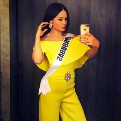 Sirey Morán, Miss Honduras Universo, la fan más guapa de Real España