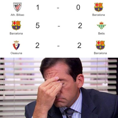 Los memes destrozan al Barcelona por empatar contra el recién ascendido en España