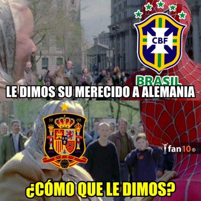 Los memes destrozan a Alemania tras el 6-0 que recibieron a manos de España