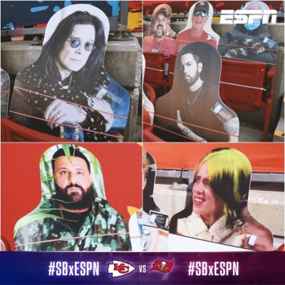 Fiesta en grande: Show en vivo de Shaquille O'Neal, las bellezas ¡y 25 mil espectadores en el Super Bowl LV!