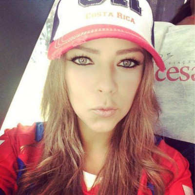 ¿Se parecen? Valeria Mobley encarna a Andrea Salas en la película de Keylor Navas