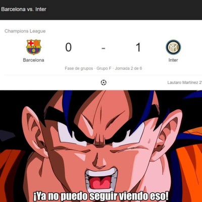 Messi, Barcelona y los memes del sufrido triunfo contra el Inter en la Champions