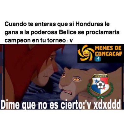 Guerra de memes entre centroamericanos por la Copa Uncaf