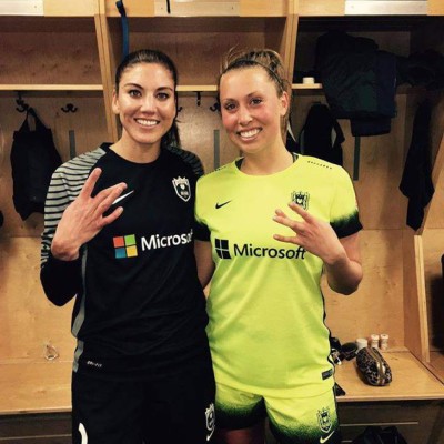 Luego de sus polémicas fotos desnuda, así luce Hope Solo