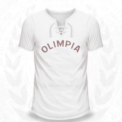 Con una de béisbol: Las camisas de local que ha usado Olimpia en sus 108 años de existencia