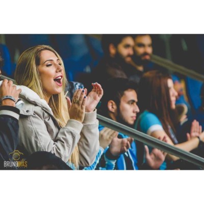 FOTOS: Así es Carolina Portaluppi, la linda hija del técnico del Gremio