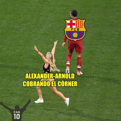 Messi, Barcelona y los memes del Liverpool campeón de la Champions League