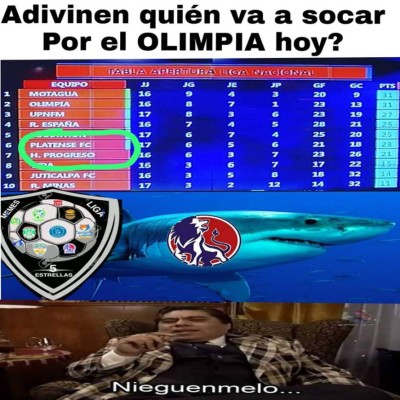 MEMES: Destrozan al Olimpia en las redes; Marathón y Real España tampoco se salvan