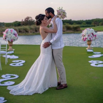 ¡El mejor partido de su vida! Así celebró su boda el portero del Olimpia, Edrick Menjivar, con su pareja