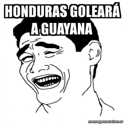 ¡DUROS MEMES! Los divertidos memes que deja el Honduras-Guayana