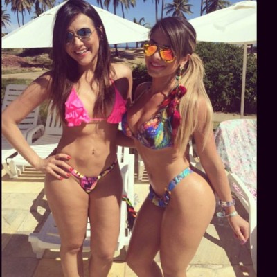 Duelo de sensualidad: La hermana de Neymar vs la hija de Romario