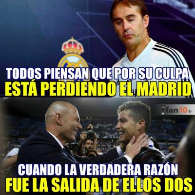 Memes: Despedazan a Lopetegui luego de ser echado del Real Madrid