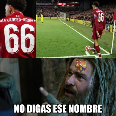 Barcelona, víctima de los memes tras cumplirse un año de la remontada del Liverpool en Anfield