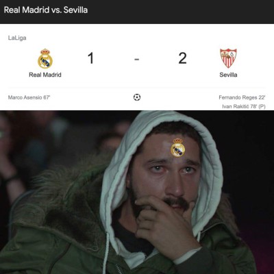 Memes: Las burlas hacen pedazos al Real Madrid tras empatar en liga española ante el Sevilla