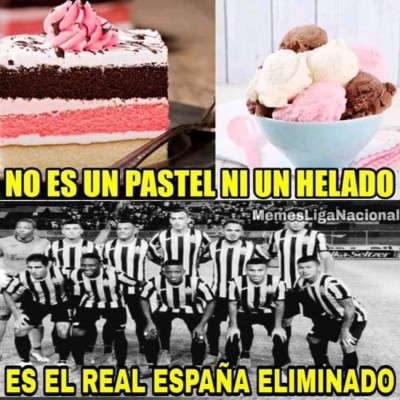 Real España, la burla en los memes tras quedar eliminados de la pentagonal