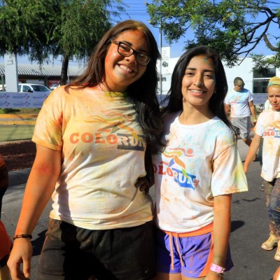 Las mejores imágenes del Color Run en Tegucigalpa