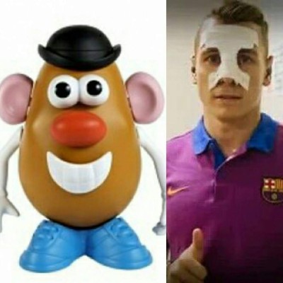Memes de la presentación de Lucas Digne con el Barcelona