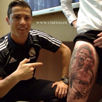 Los mejores tatuajes inspirados en Cristiano Ronaldo