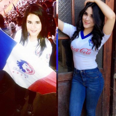 Las chicas más lindas que han vestido la camisa de Real España y Olimpia