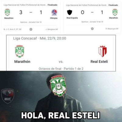 El Clásico sampedrano terminó con polémica y los memes no perdonan a Real España tras caer ante Marathón