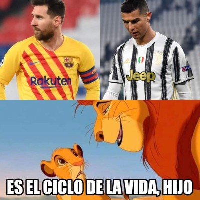 Messi estalla las redes: los otros memes de la dolorosa eliminación del Barcelona en Champions