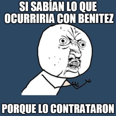 MEMES: Fuertes burlas contra Rafa Benítez y Real Madrid