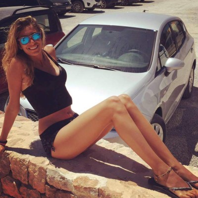 Valentina Allegri, sonrojó a los aficionados en las redes sociales