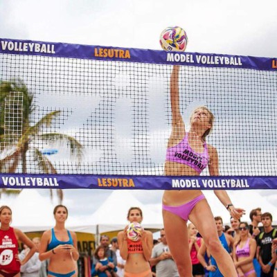 Las hermosas chicas que adornaron el Model Beach Volleyball en Miami