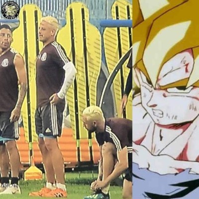 Los mejores memes del cambio de 'look' de Chicharito Hernández y Layún previo al juego con Brasil