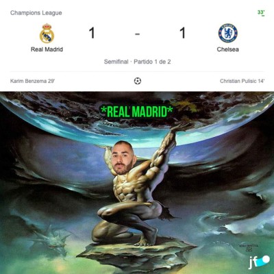 Destrozan a Hazard: los memes del duro empate del Real Madrid ante Chelsea en la Champions