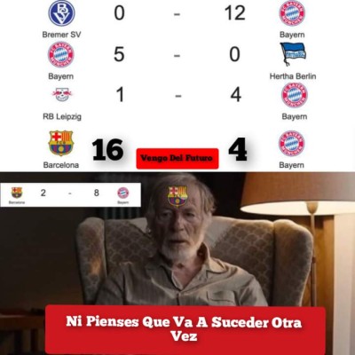 ¿Otra paliza? Los memes hacen trizas al Barcelona previo al partido contra el Bayern Múnich por la Champions