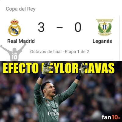 Los memes destrozan a Courtois en el regreso de Keylor Navas a la titularidad
