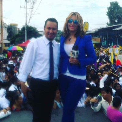 Presentadoras de Honduras levantan suspiros en el Día de la Independencia