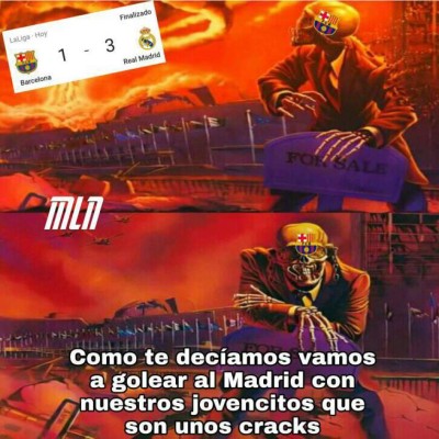 Los memes destruyen al VAR y al Barcelona tras perder en el clásico ante el Real Madrid