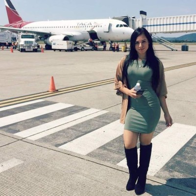 Gaby Martínez, la belleza hondureña que mañana estará alentando a la H