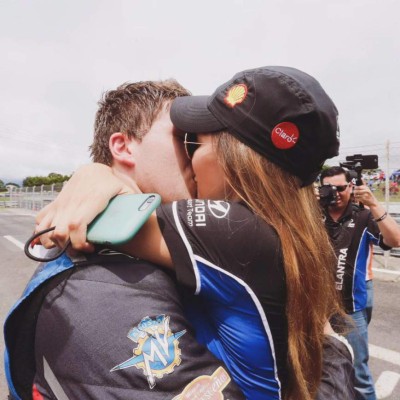 Laura Ortega, la espectacular novia del campeón costarricense de velocidad