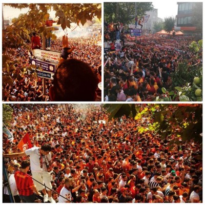 Así se recibe a un crack: Espectacular acogida a Falcao, nuevo jugador del Galatasaray